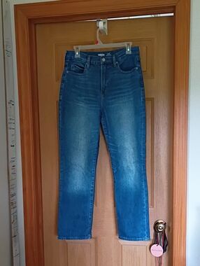 Old Navy Sky High Extra High Rise Secret Slim Pockets Jeans